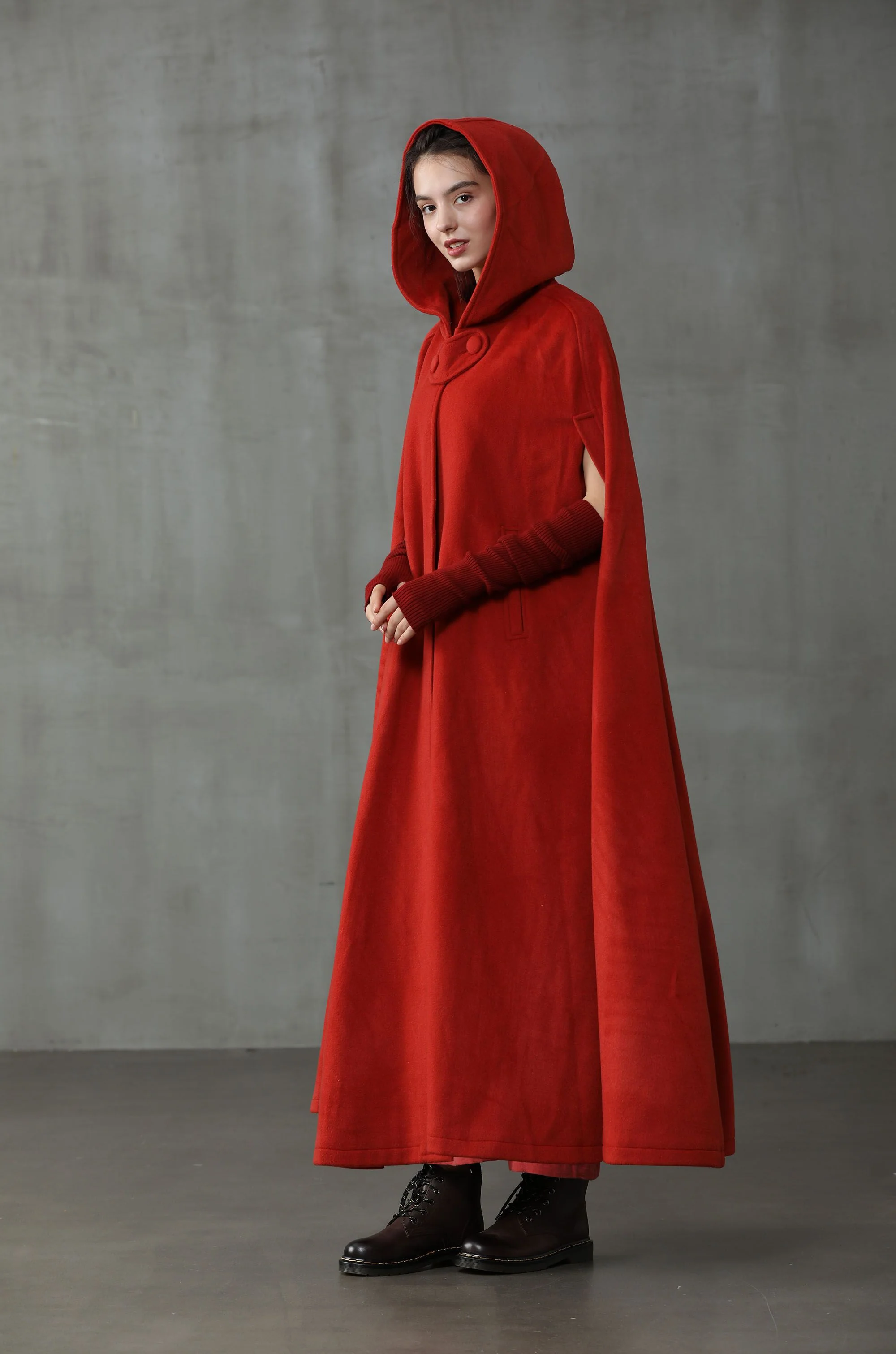 Christmas Outlander 2020 | 100% Wool Cloak Coat - Image 11