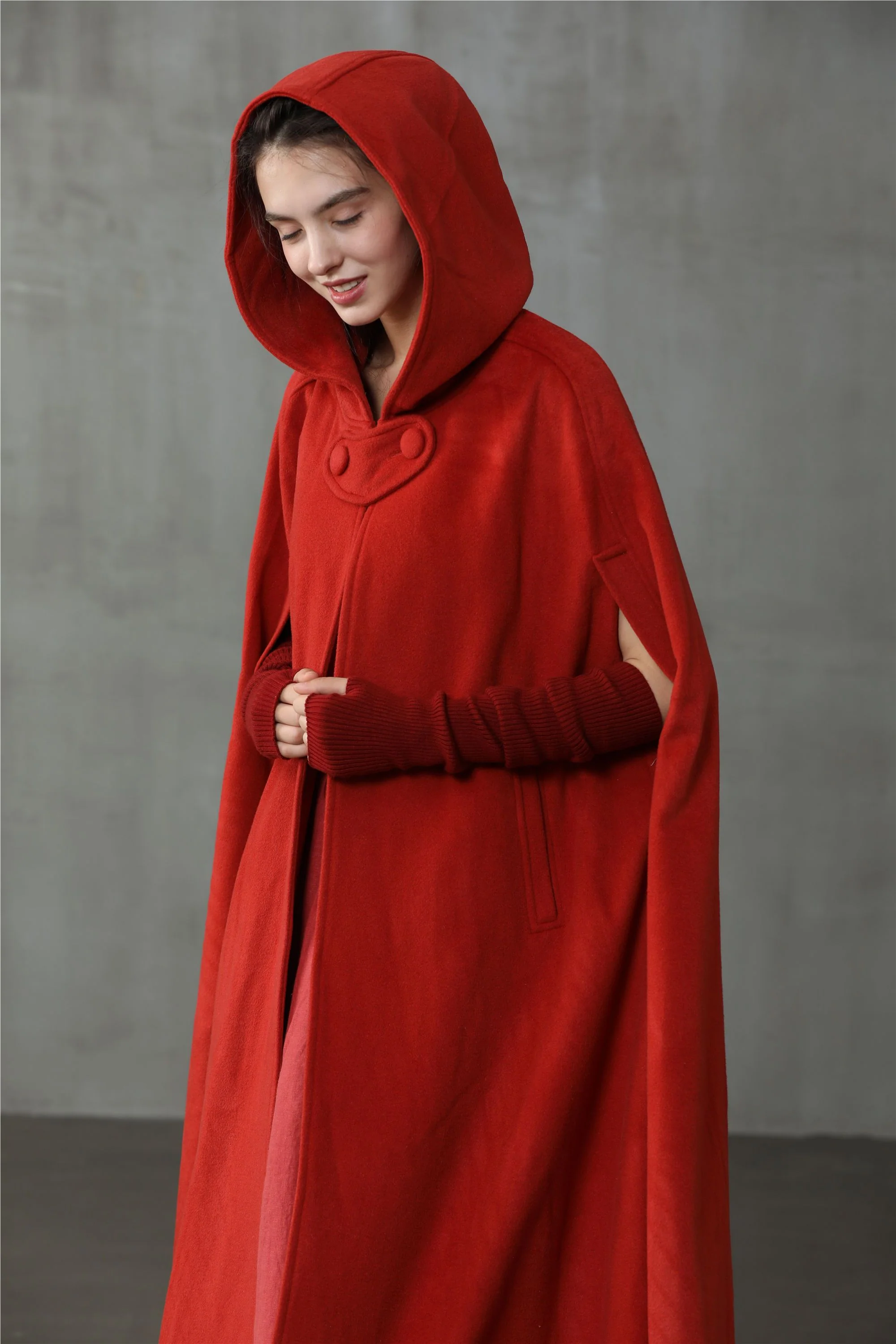 Christmas Outlander 2020 | 100% Wool Cloak Coat - Image 4