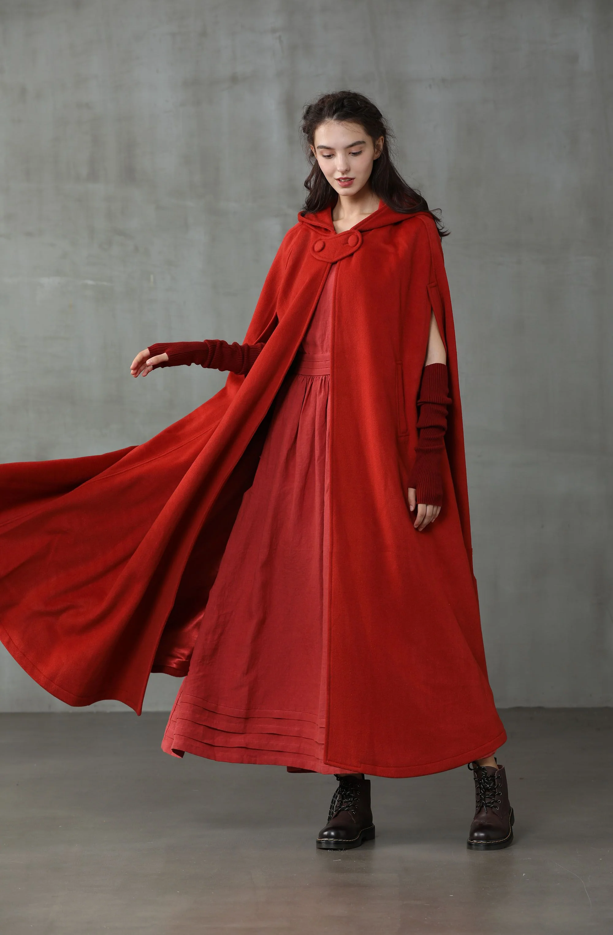 Christmas Outlander 2020 | 100% Wool Cloak Coat - Image 6