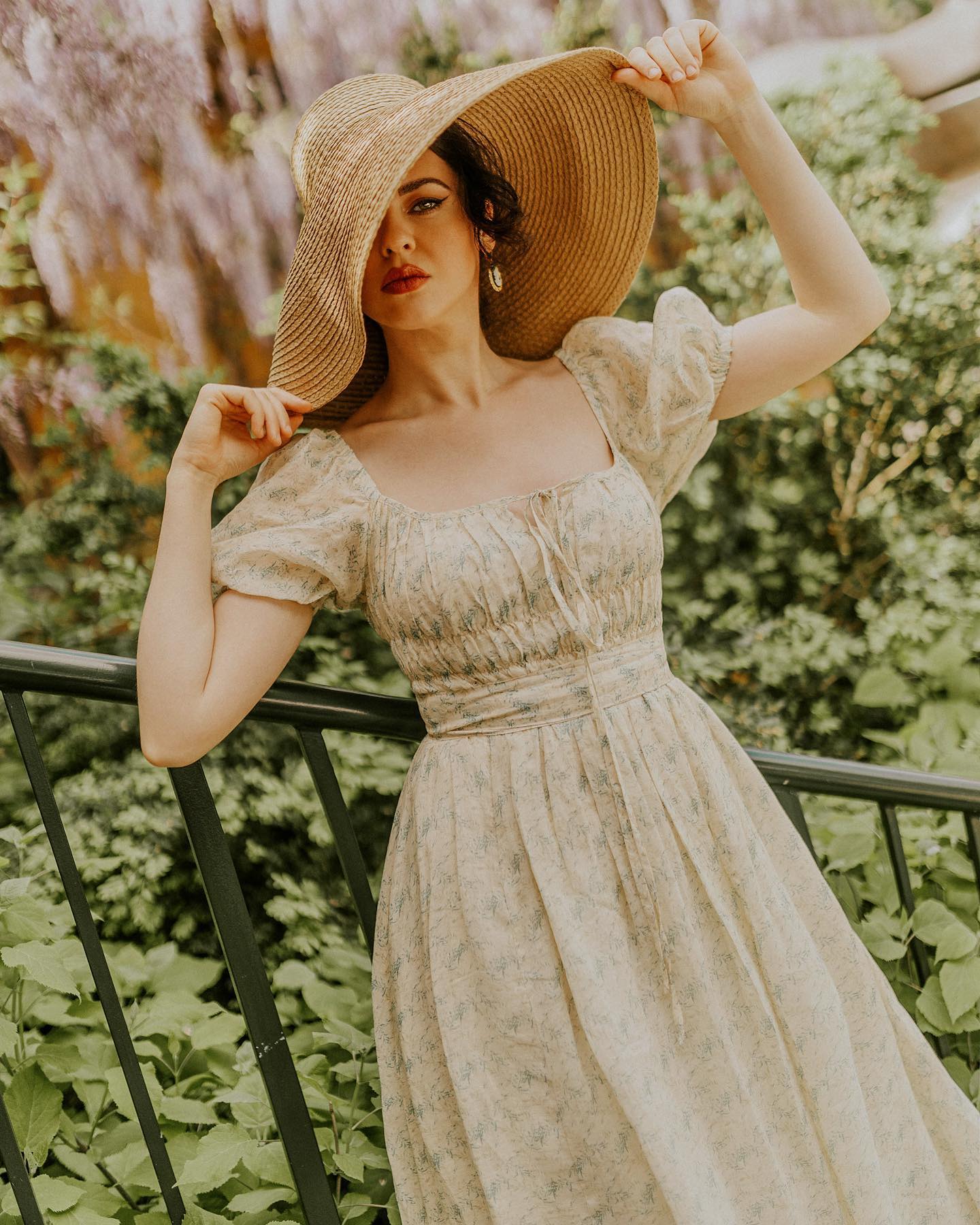 Alice 19 | Floral linen dress - Image 17