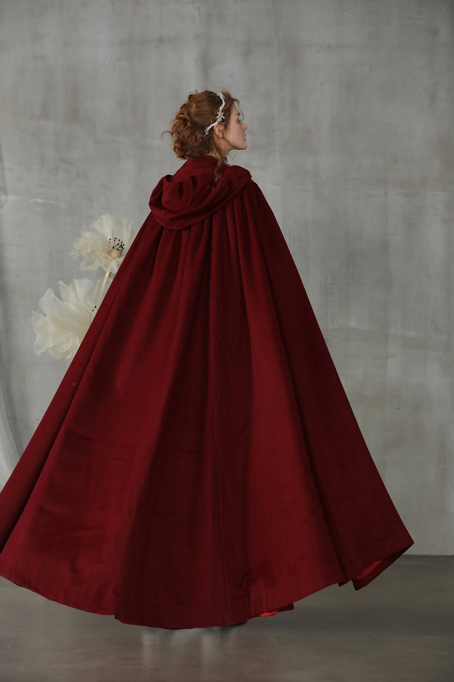 Perfumer 33 | hooded wool cloak - Image 22