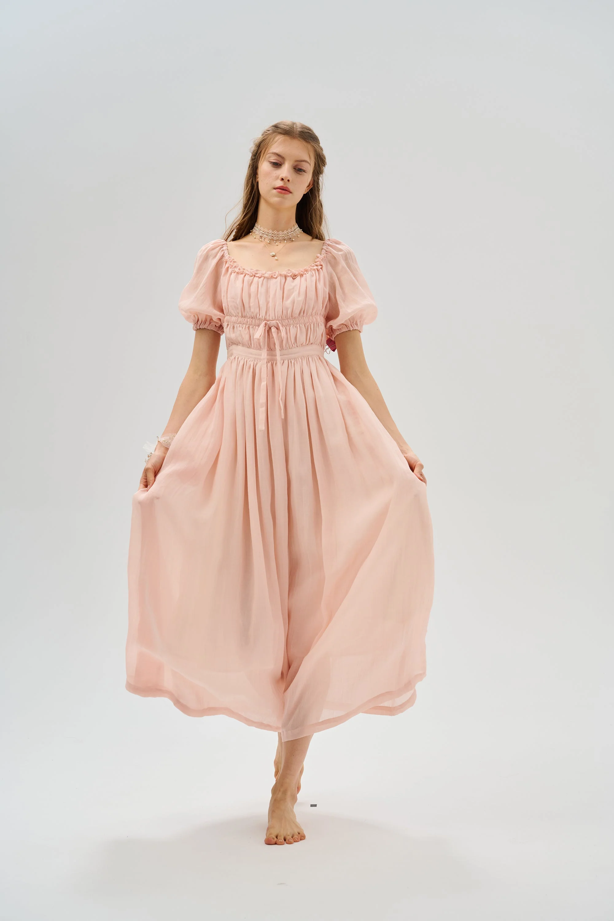 Osmanthus 01 | maxi linen dress - Image 23
