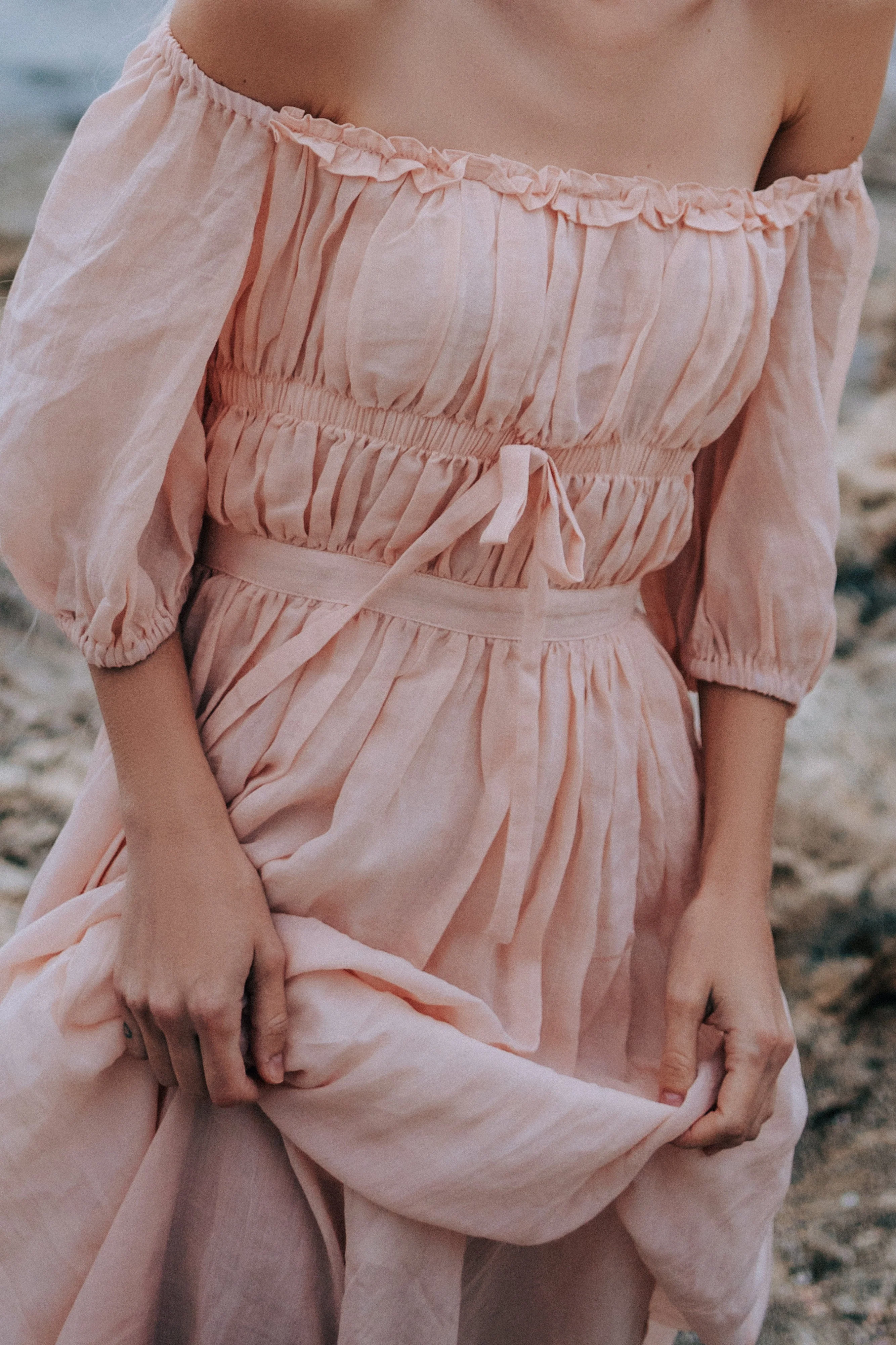 Osmanthus 01 | maxi linen dress - Image 26